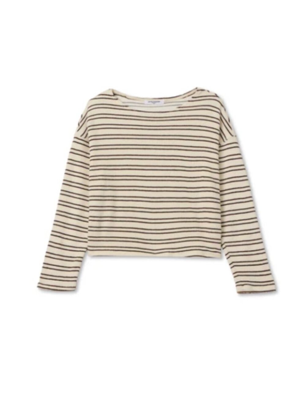 NWT Perfect White Tee Terry Striped Set, sz S - Picture 4 of 9